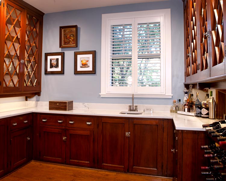 house tour wine room